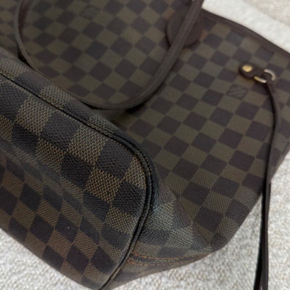 Authentic Louis Vuitton Neverfull PM Damier Ebene - Picture 5 of 16
